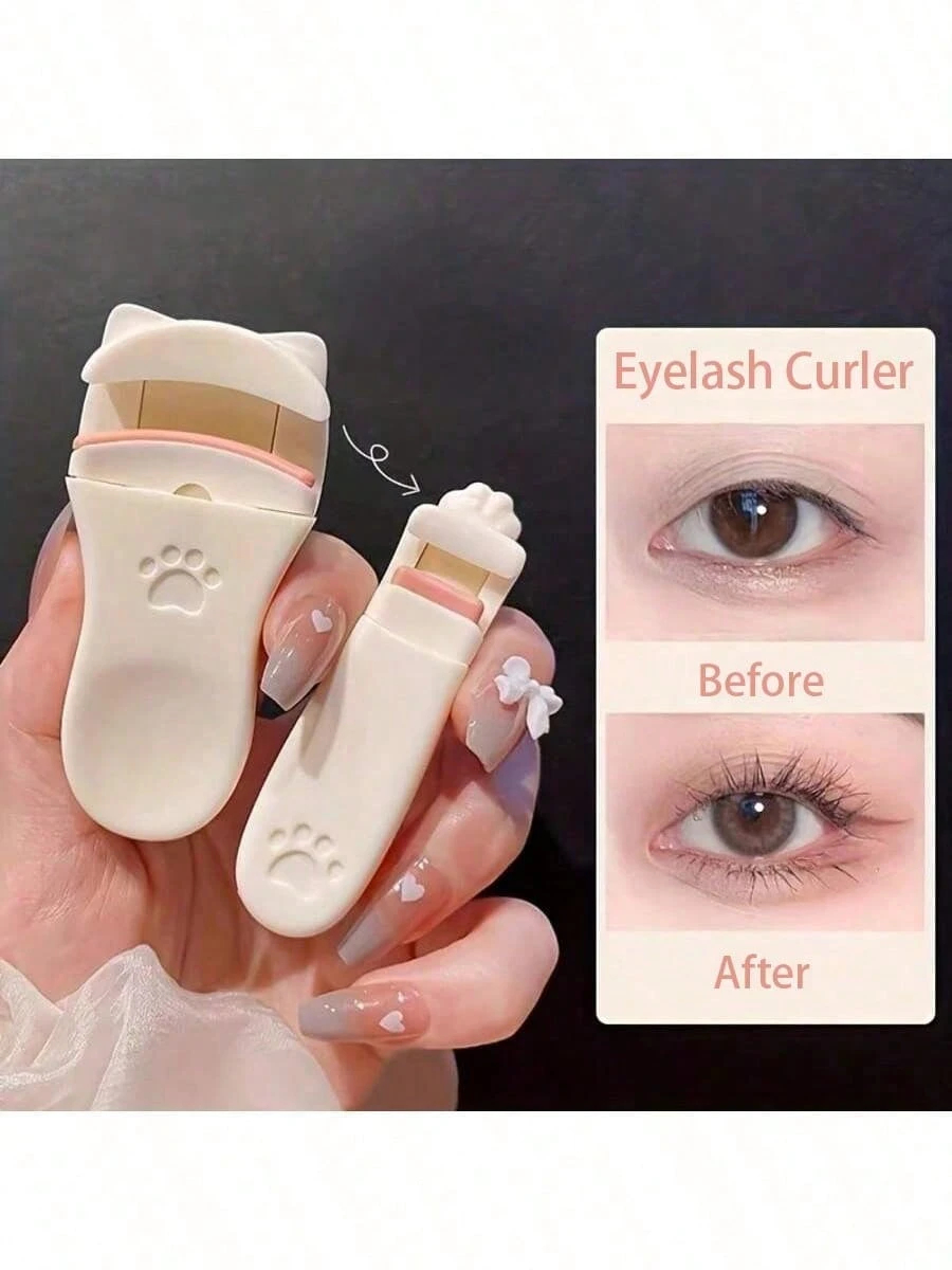 Power Tools Cat - 2Pcs Portable Eyelash Curler,Cat Claw Eyelash