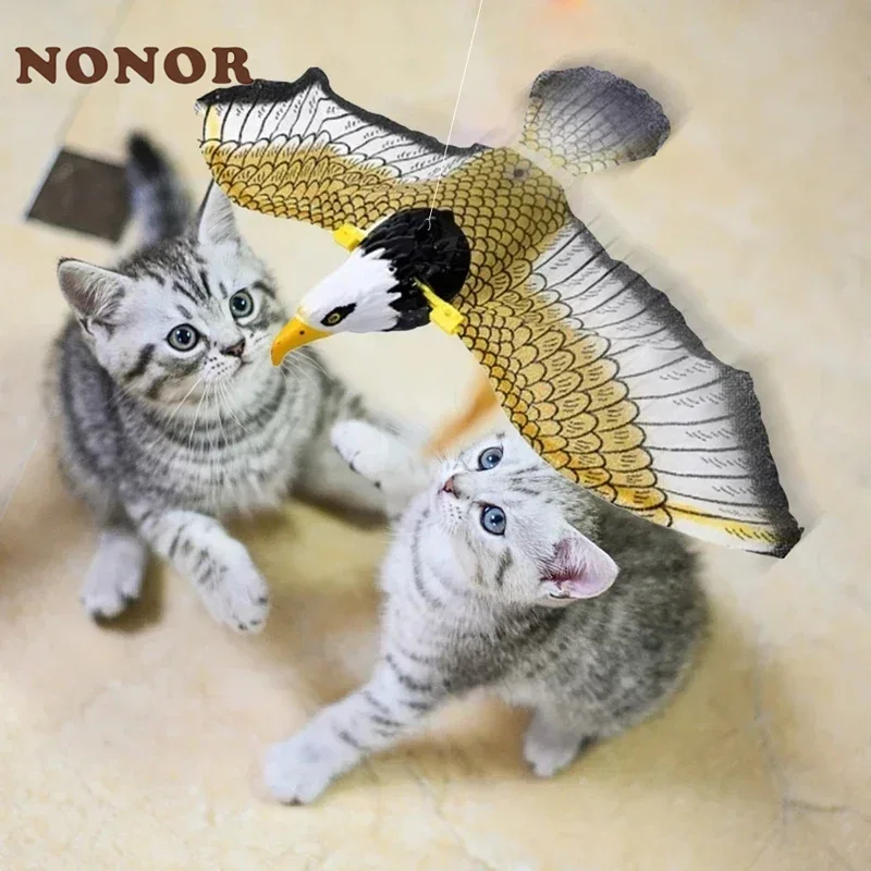 Power Tools Cat - Electric Flying Bird Cat Toy Bird