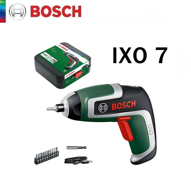 Power Tools Drill - Bosch Cordless Electric Screwdriver IXO7 USB