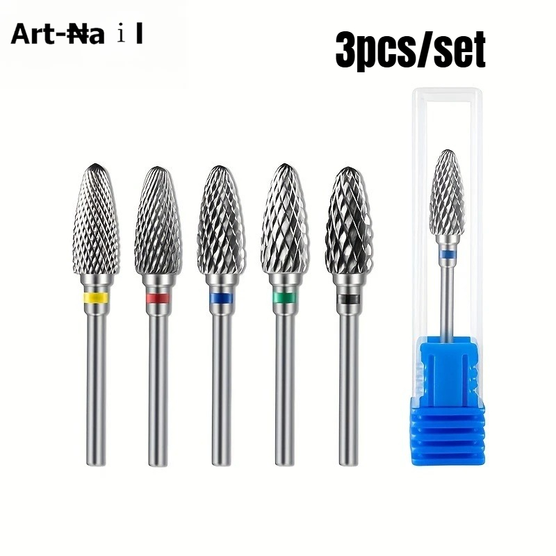 Power Tools Jack - 3pcs Tungsten Carbide Nail Drill Bits