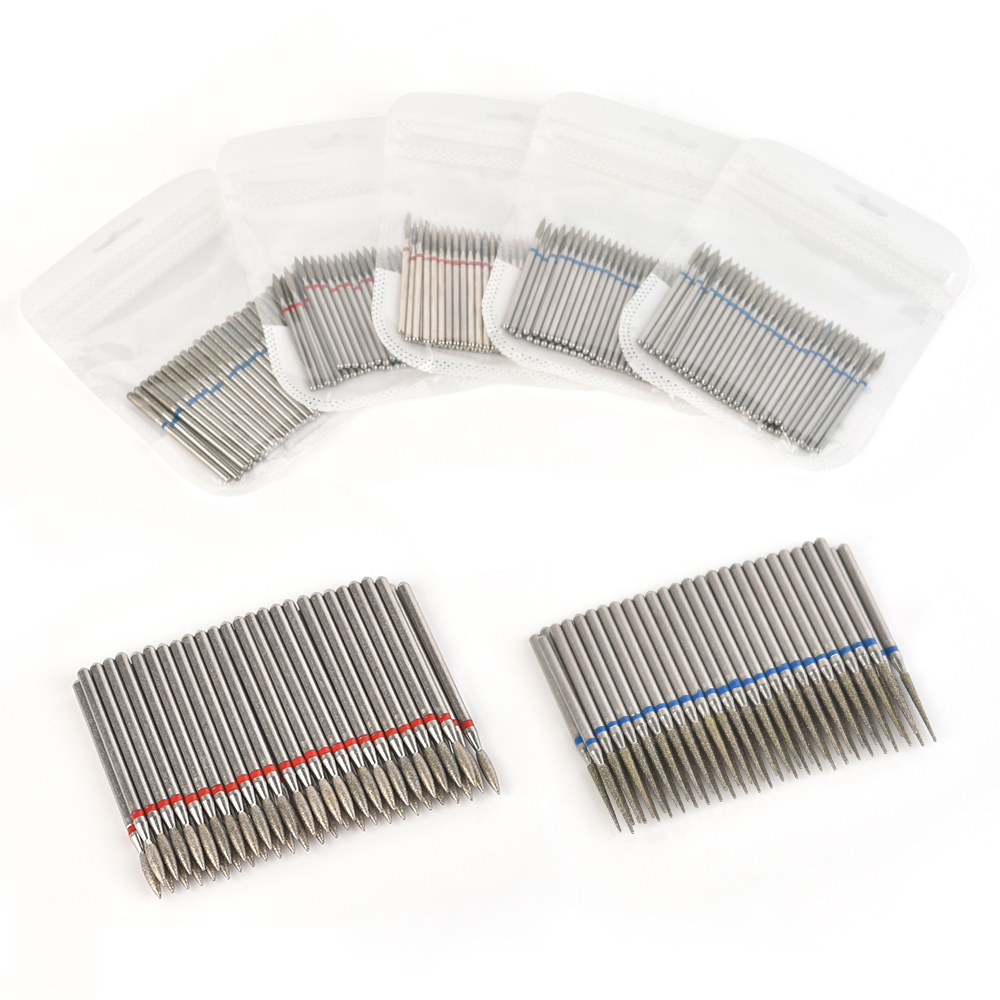 Power Tools Jack - 50Pcs Diamond Milling Cutter For Manicure