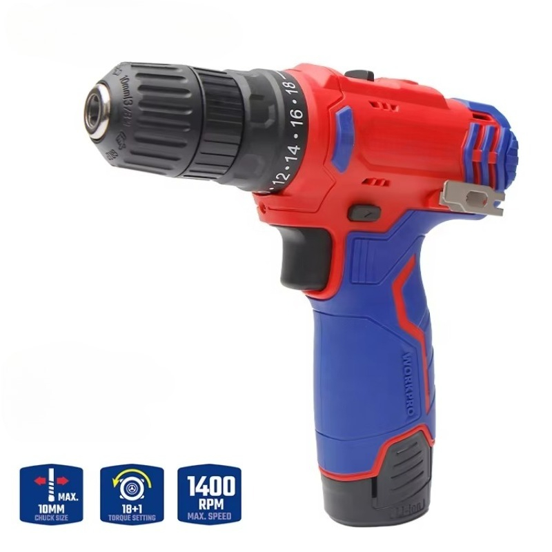 12V 10mm Cordless Drill Cordle - đánh giá và giá Power Tools Drill