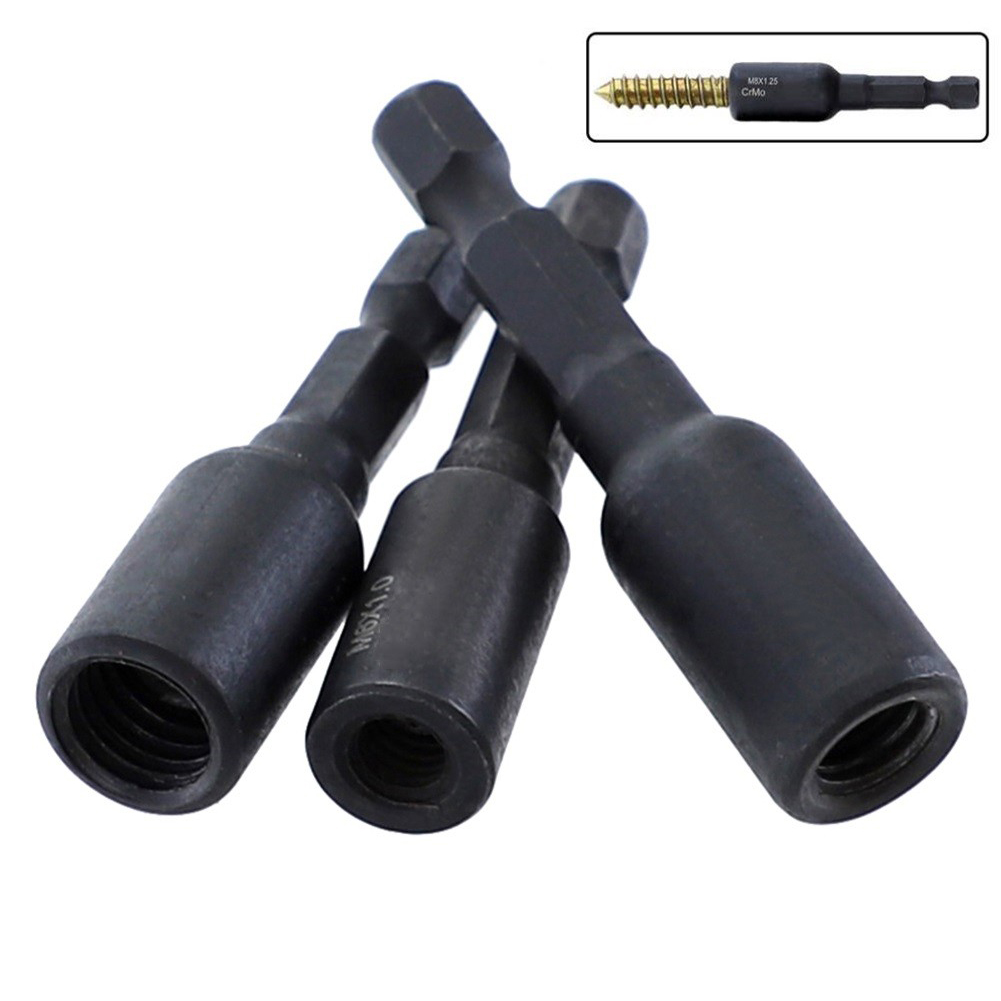 3Pcs Socket Adapter M6/M8/M10  - đánh giá và giá Power Tools Underwater