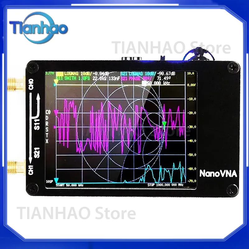 Upgrade 2.8 inch TFT NanoVNA-H - đánh giá và giá Power Tools Vector
