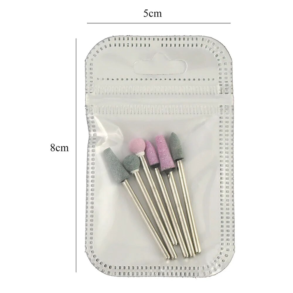 6pcs Nail Drill Bit Set Stone  - đánh giá và giá Power Tools Icon