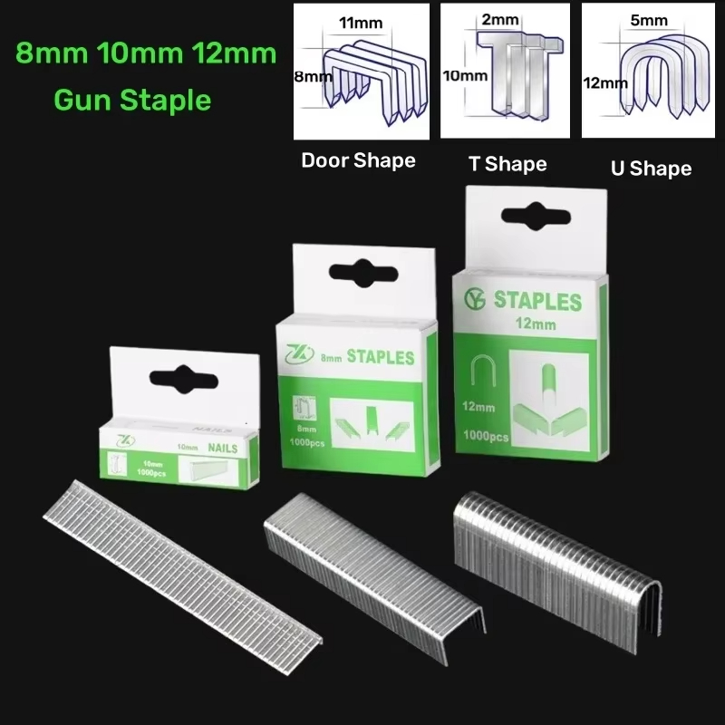 1000PC U/T/Door Shaped Staples - đánh giá và giá Staple Gun Electric