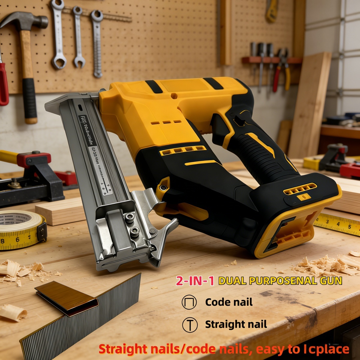 2-IN-1 Brushless Cordless Brad - đánh giá và giá Staple Gun Electric