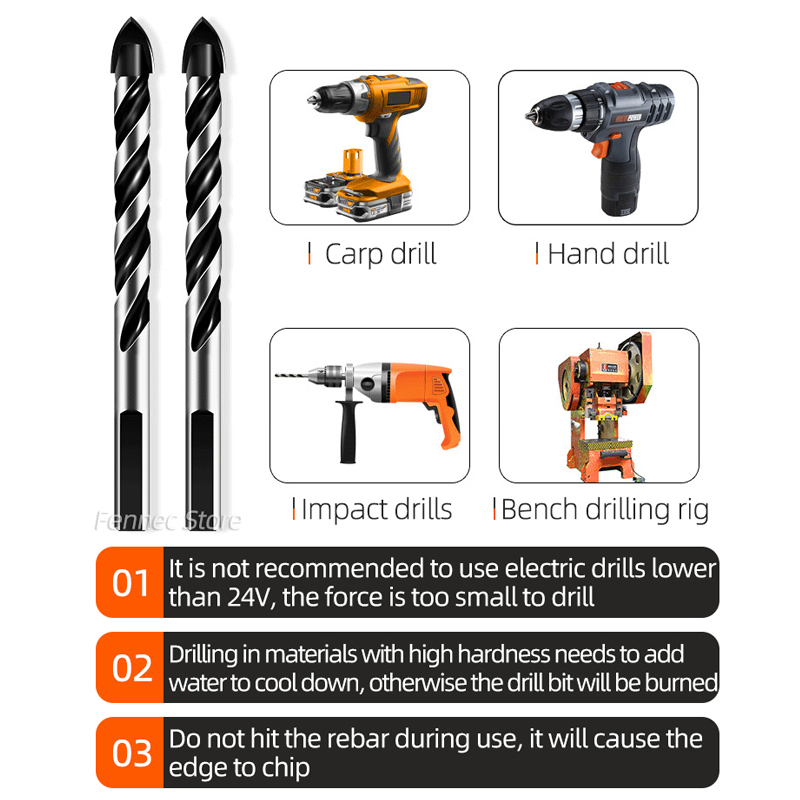 6-12 Mm Triangular Drill Set B - đánh giá và giá Power Tools Kobalt