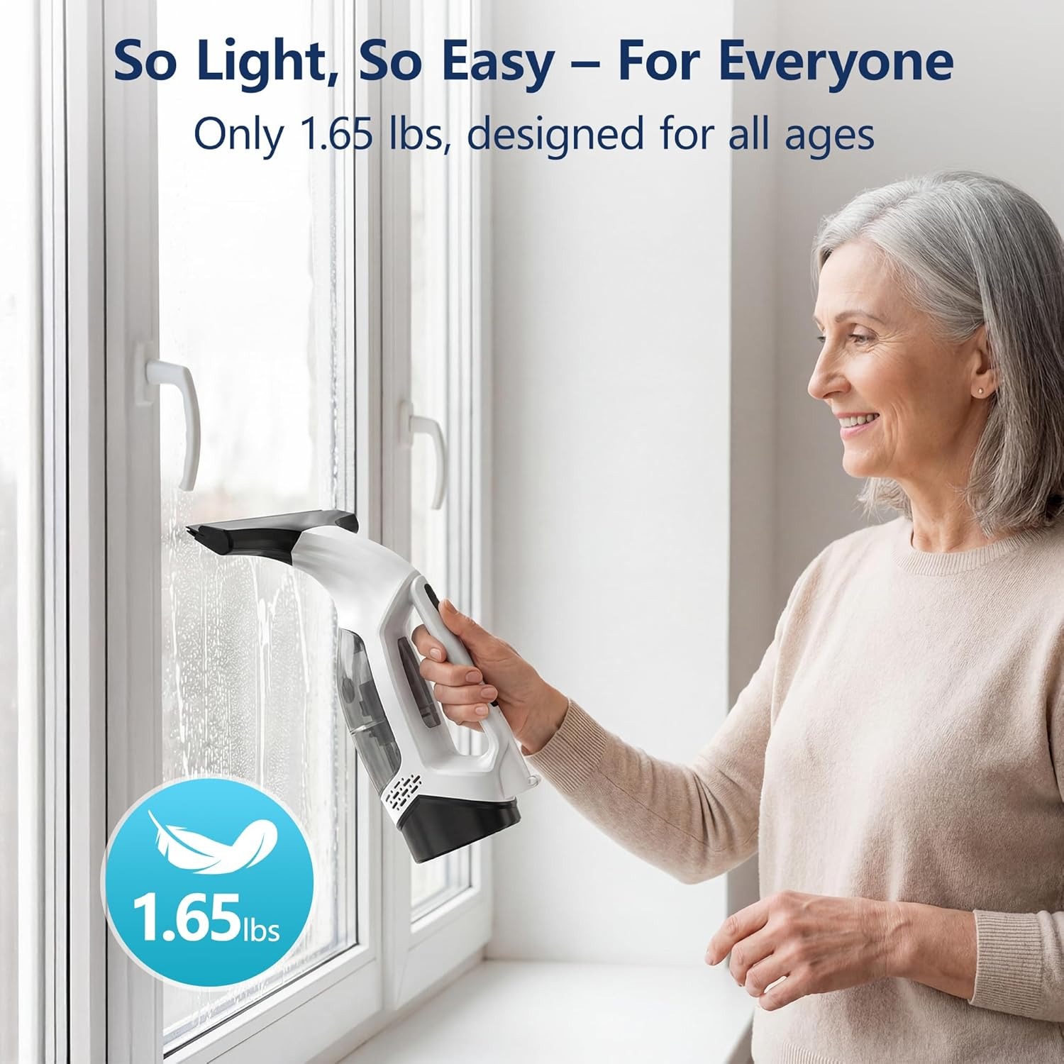 2000Pa Handheld Window Vacuum  - đánh giá và giá Kit Power Tools