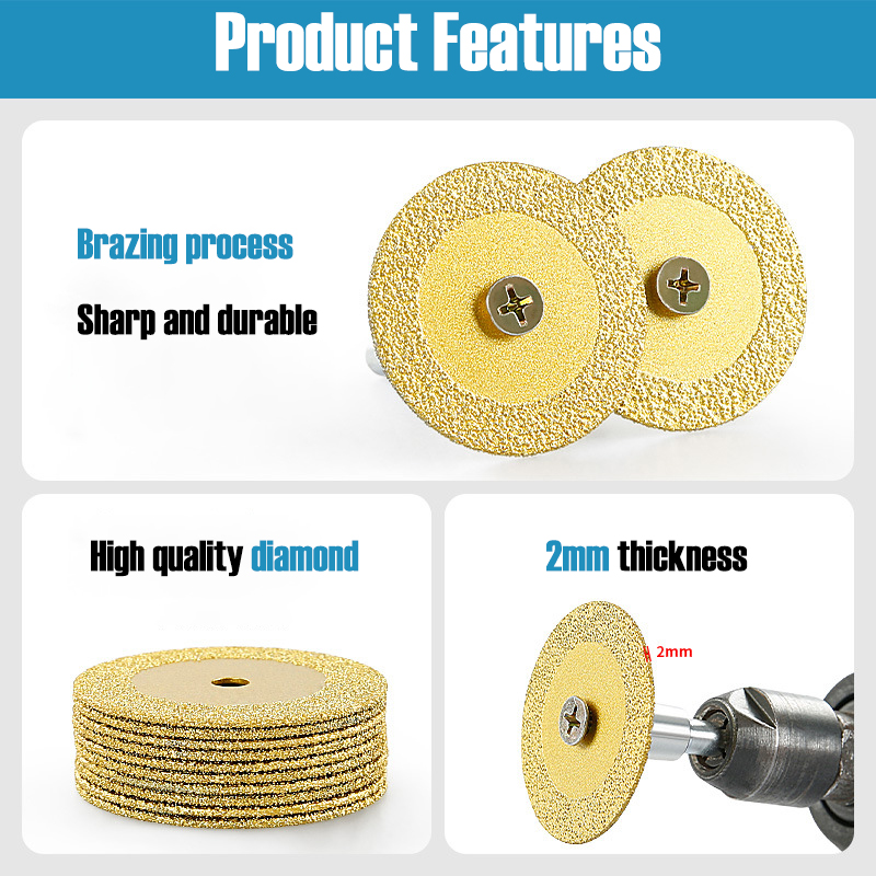 40mm Braze Diamond Saw Blade M - đánh giá và giá Power Tools Drill