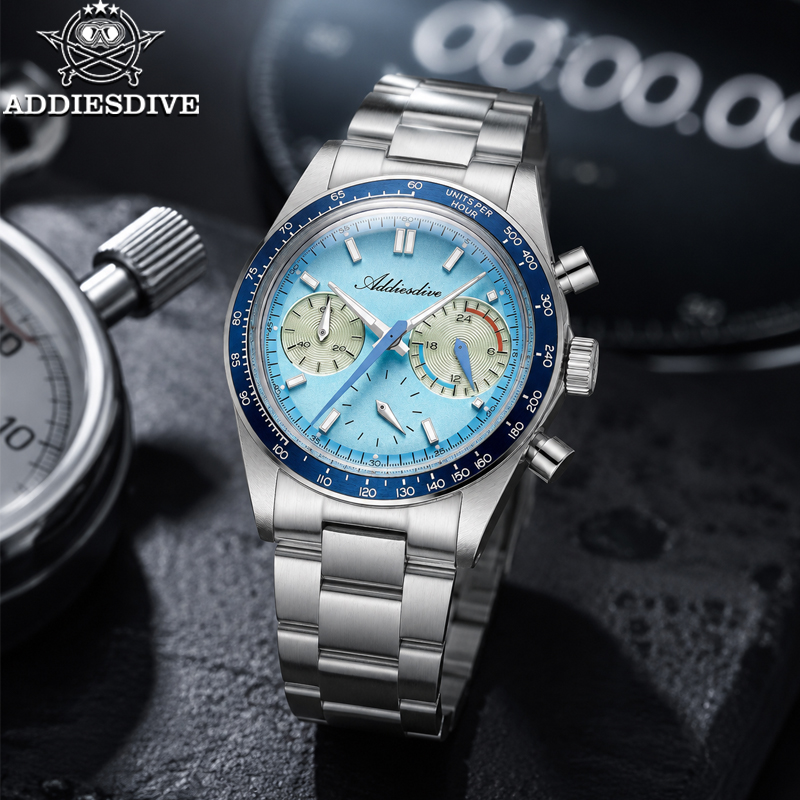 ADDIESDIVE New Men Watches VK6 - đánh giá và giá Power Tools Display