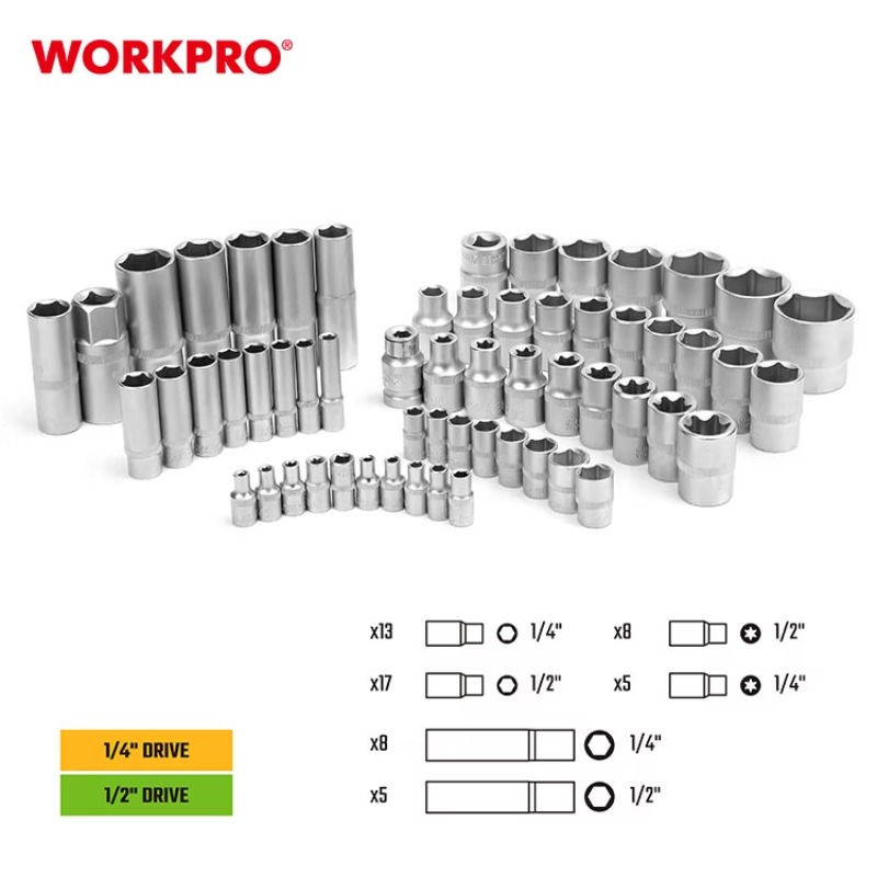 108pcs Professional Mechanics  - đánh giá và giá Kit Power Tools