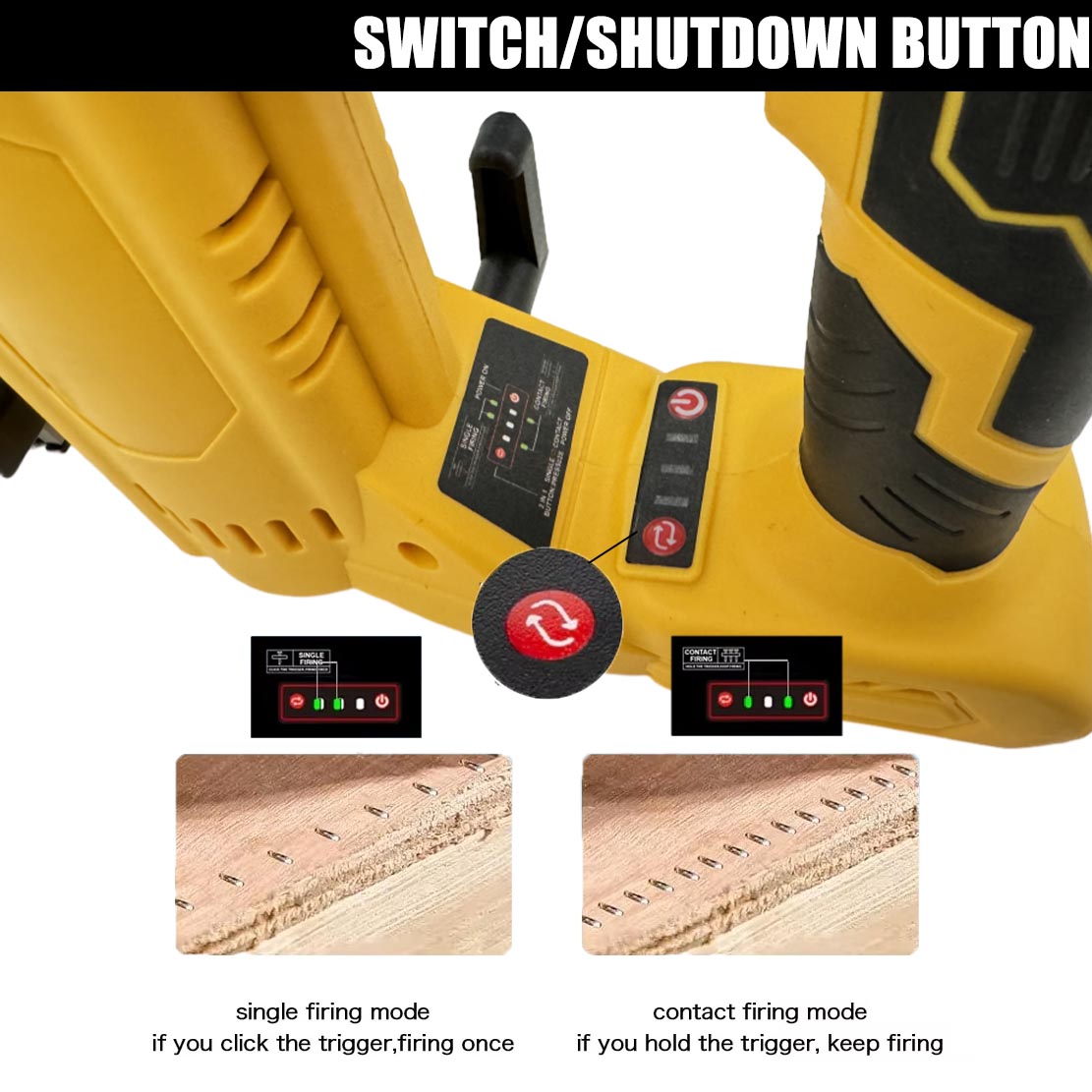 2in1 Brushless Electric Nail G - đánh giá và giá Staple Gun Electric