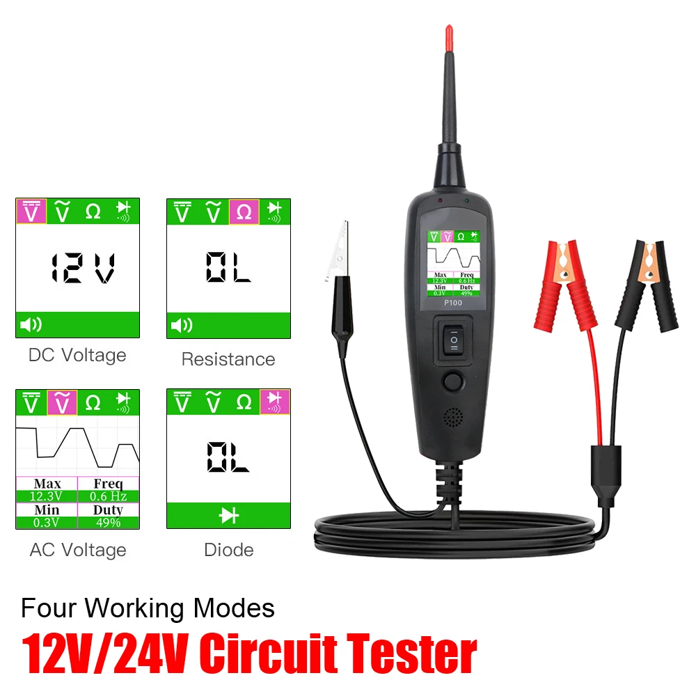 P100 Automotive Circuit Tester - đánh giá và giá Kit Power Tools