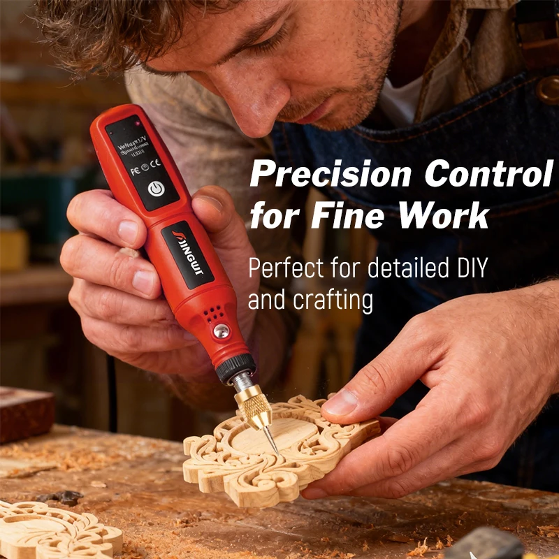 USB Rechargeable Cordless Engr - đánh giá và giá Power Tools Jack