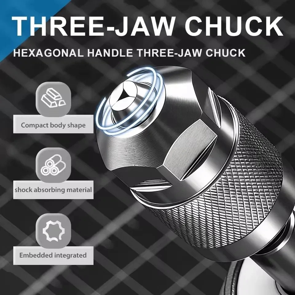 3-Jaw Keyless Drill Chuck Adap - đánh giá và giá Power Tools Jack